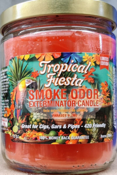 Smoke Odor Exterminator Candle Tropical Fiesta 13oz